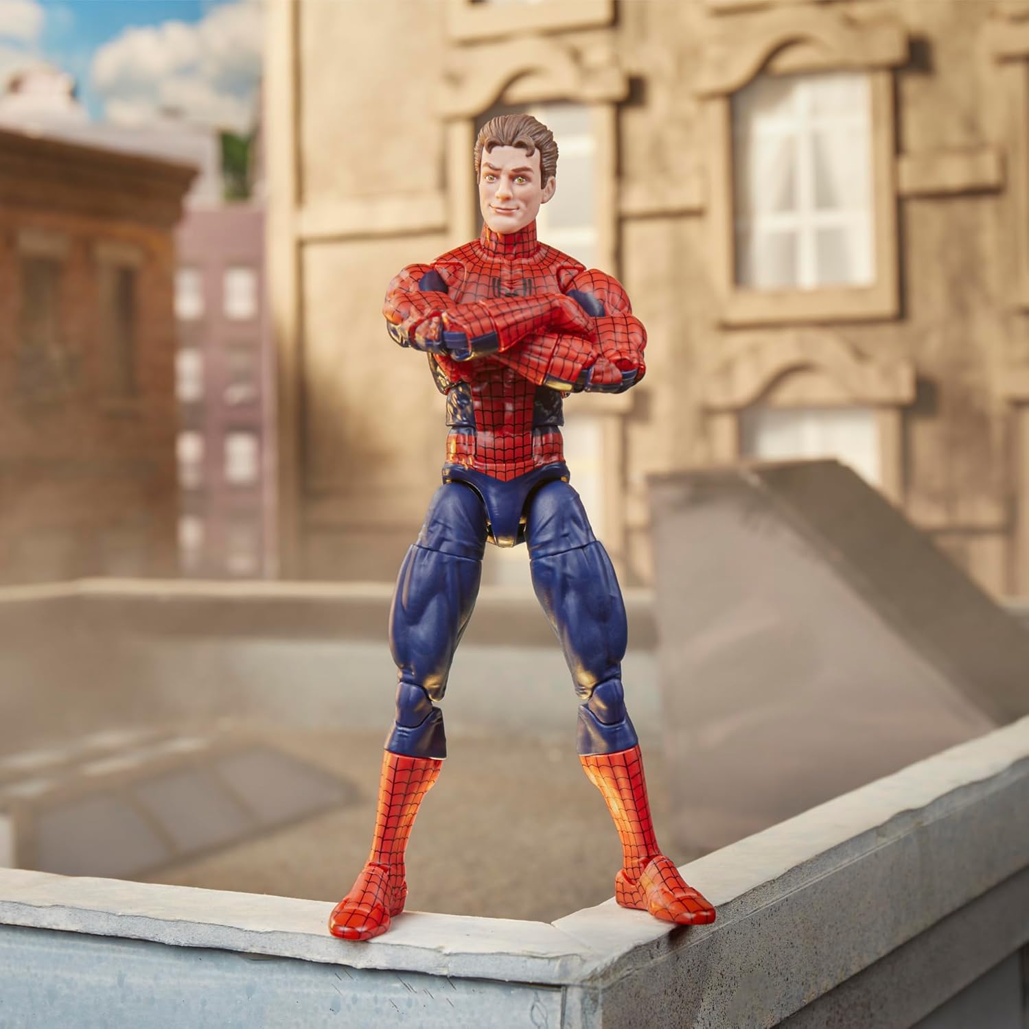 Marvel Legends Maximum Series Spider-Man, Deluxe Spider-Man Comics Collectible 6-Inch Action Figure; Amazing Articulation; Spectacular Accessories
