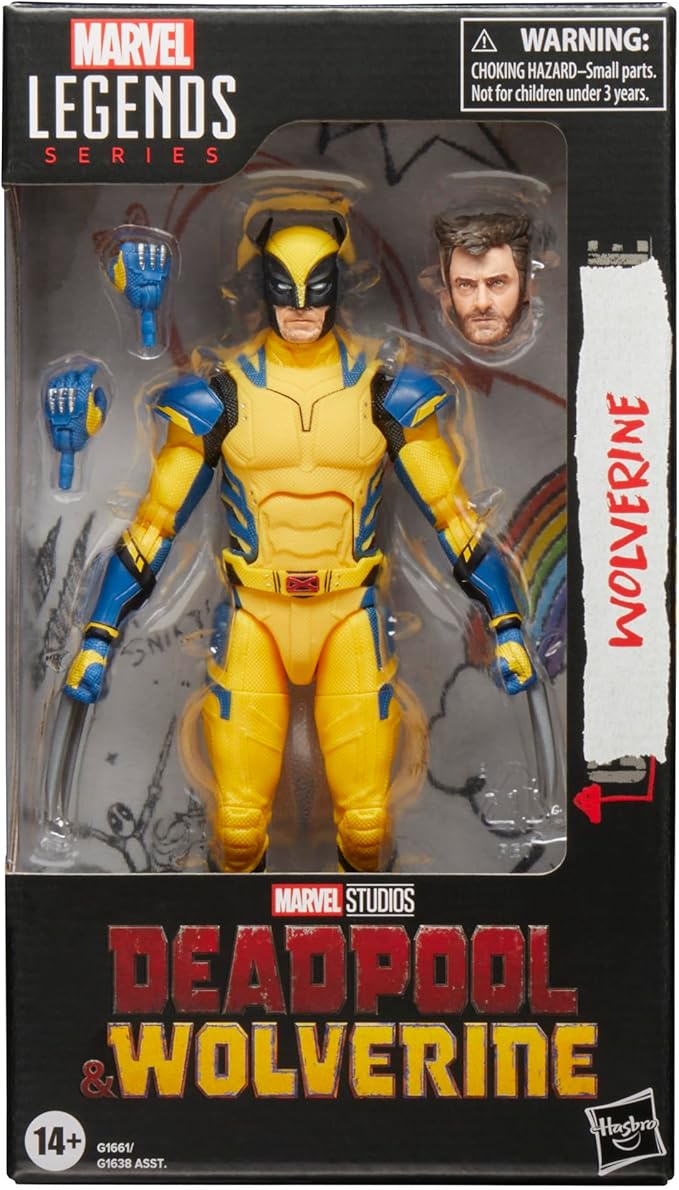 Marvel Legends Series Wolverine, Deadpool & Wolverine Collectible 6 Inch Action Figure for Adults Ages 14 and Up